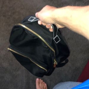 Vintage leather black tommy Hilfiger